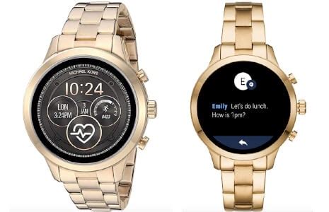 michael kors smart watch key functions